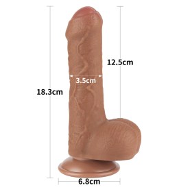 Realistični neobrezani penis LVTOY00728-2